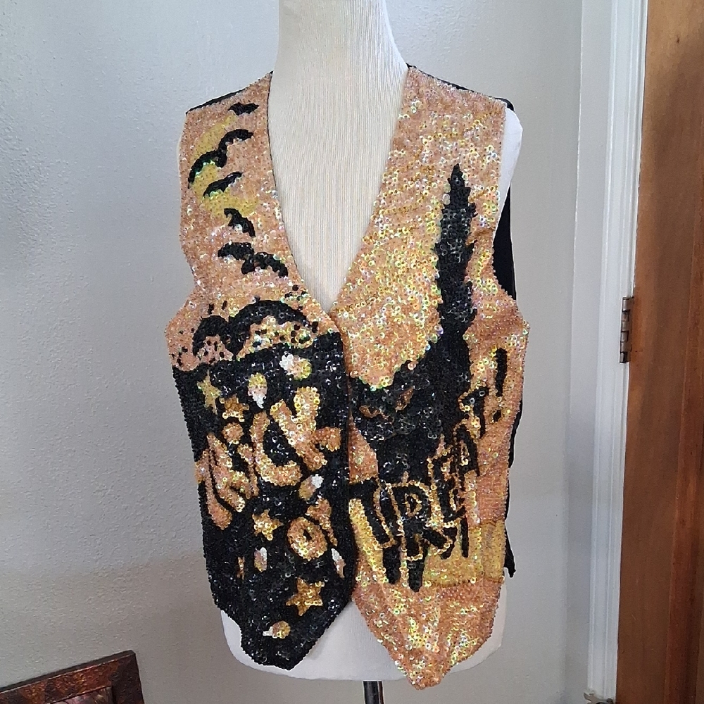 Fashion Fantasy Sequin Vest